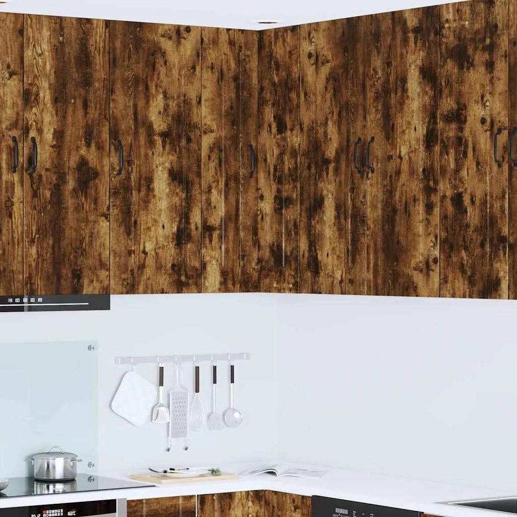 Fali konyhaszekrény Füstölt tölgy 57 x 57 x 100 cm Faanyag