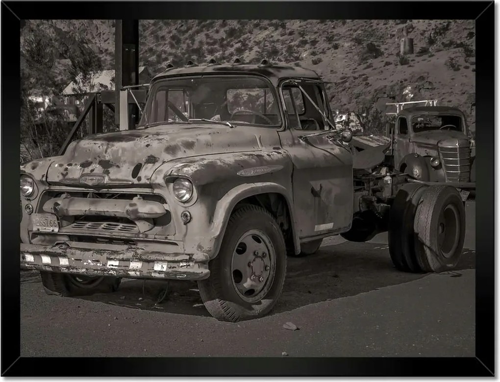 Poszterek keretben 40x30 Amerikai teherautó