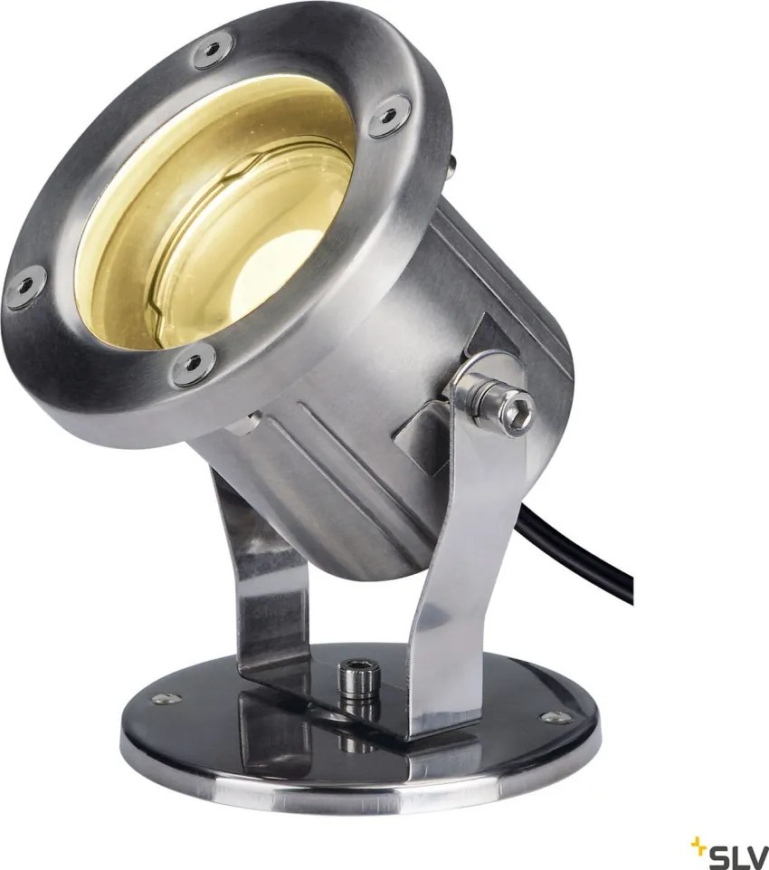 SLV 1001962 NAUTILUS Kültéri Növényvilágító Lámpa Rozsdamentes Acél LED IP55