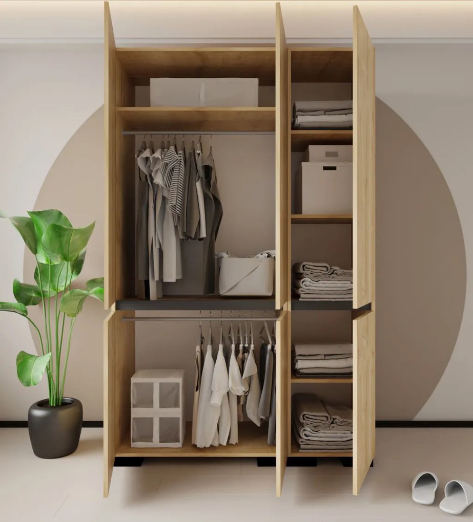 Floransa 135 - Sapphire Oak, Anthracite