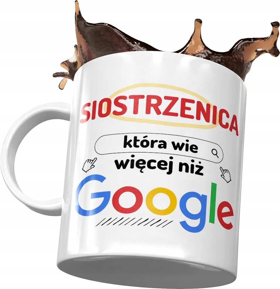 Bögre Unokahúgnak Tökéletes Születésnapi Ajándék Nyomtatott Fotóval