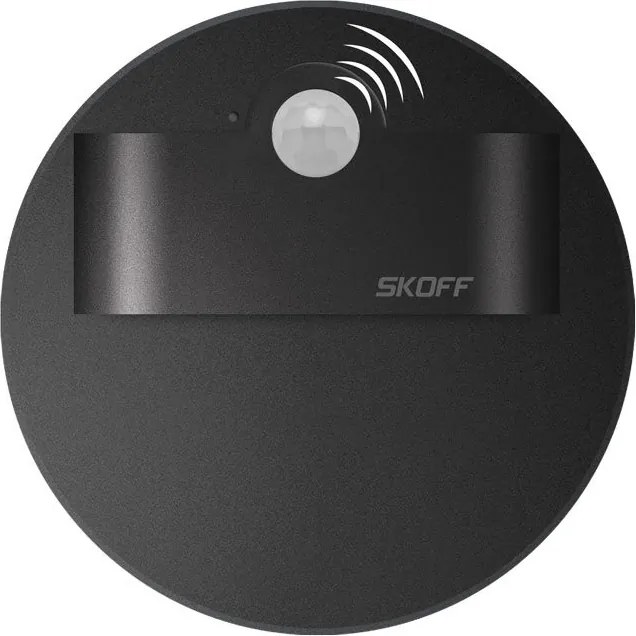 Skoff RUEDA SHORT LED PIR 120° MN-RUE-D-B-1-ML-ML-01 Beépíthető lépcsőházi lámpa IP20