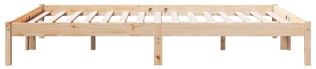 tömör fenyőfa extra hosszú ágykeret matrac nélkül 160 x 210 cm