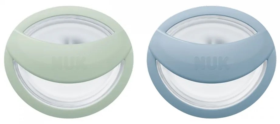 Baba cumi NUK Perfect Match 0-6m 2 db green/blue, vel. 0-6 h