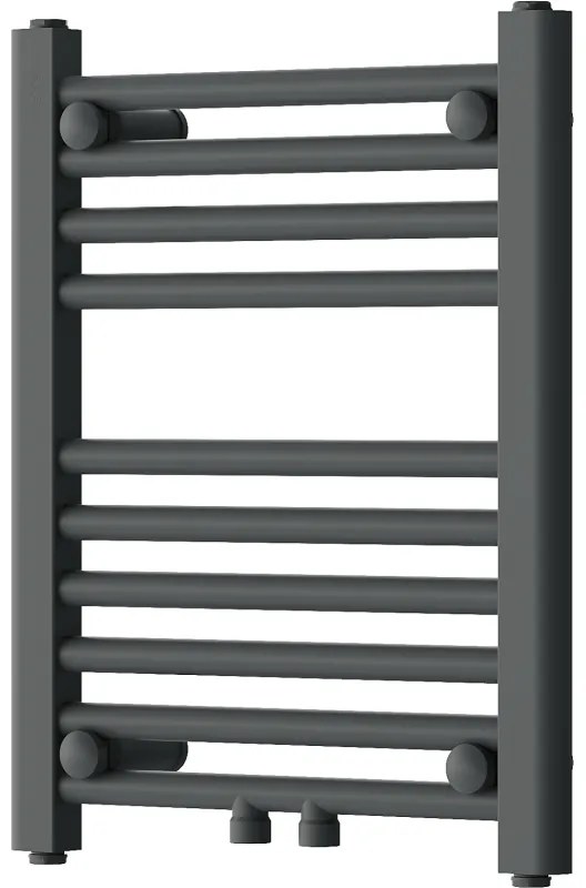 Mexen Mars fürdőszobai radiátor 500 x 400 mm, 178 W, antracit - W110-0500-400-00-66