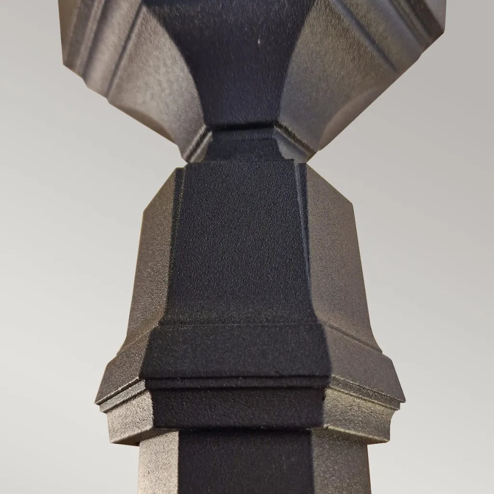 ELSTEAD PR6-BLACK PARISH Kandeláber Fekete, Átlátszó E27 IP44