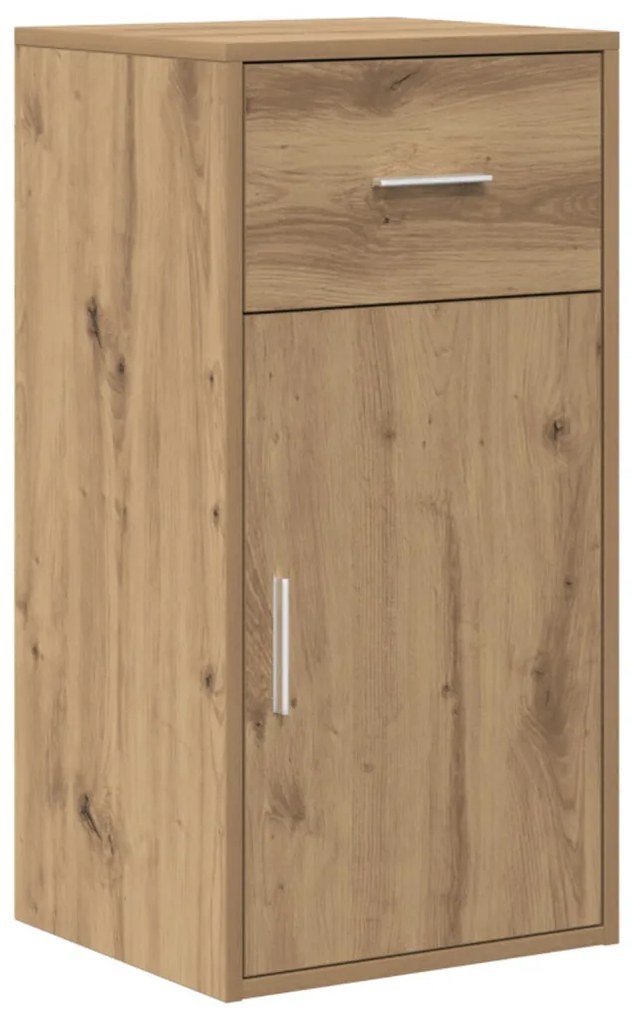 Oldalszekrény fiókkal kézműves tölgy 38 x 34,5 x 75 cm Faanyag