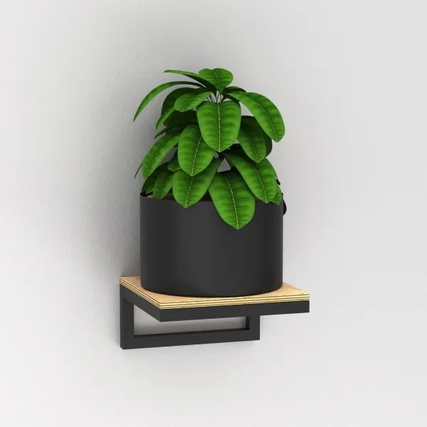 Fali virágcserép 9x18 cm