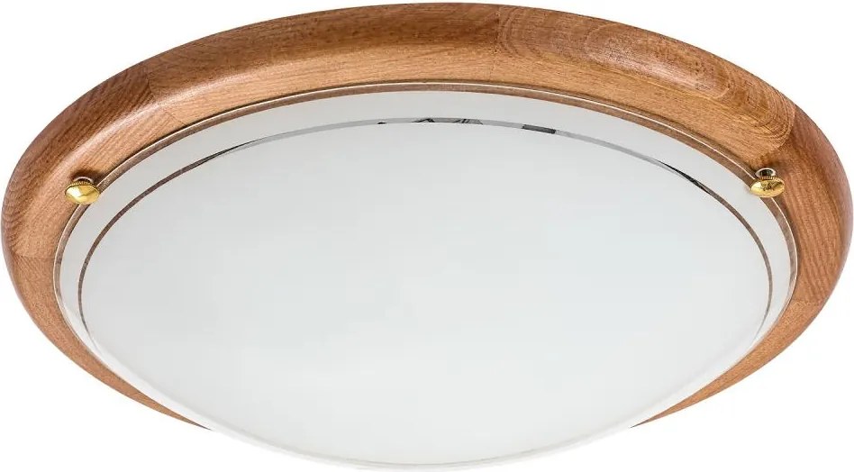 Brilagi - Mennyezeti lámpa ORBIS 2xE27/60W/230V átm. 38 cm fenyő