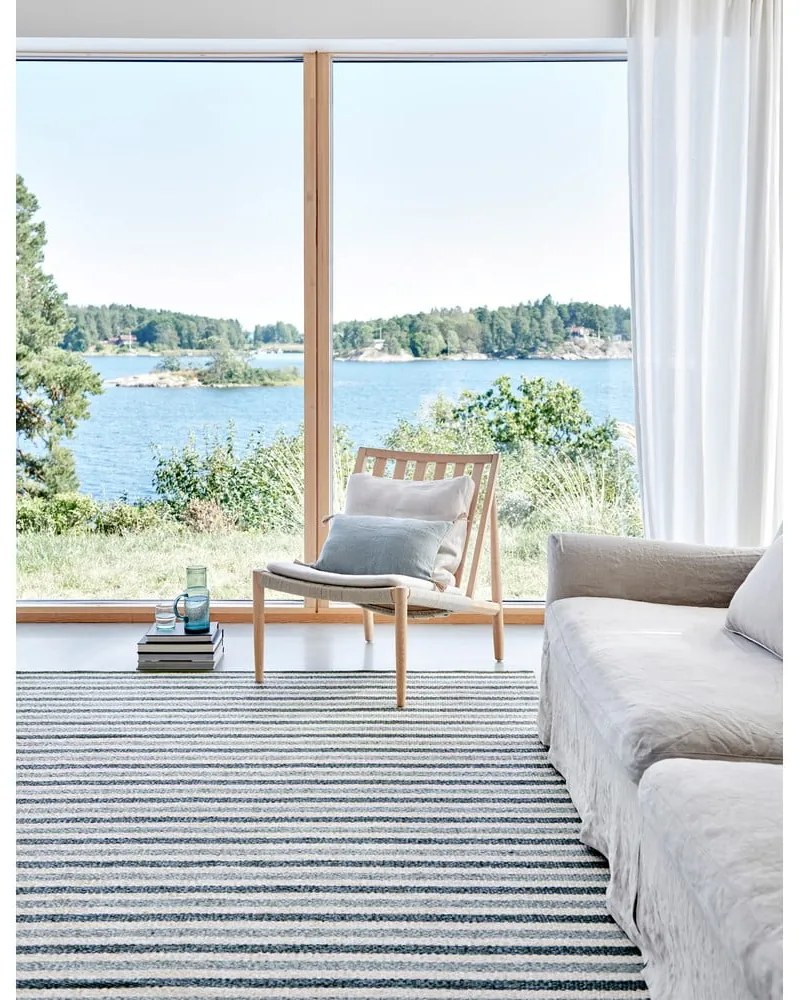 Zöld-krémszínű kültéri-beltéri szőnyeg 70x120 cm Teo Sage – Pappelina