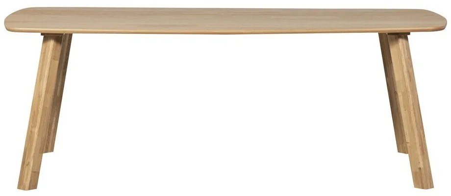 Tölgyfa étkezőasztal 100x180 cm Tablo – WOOOD