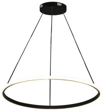 LED dimmelhető, kábelre függesztett csillár LED/32W/230V 3000–6500K átm. 60 cm + távirányító