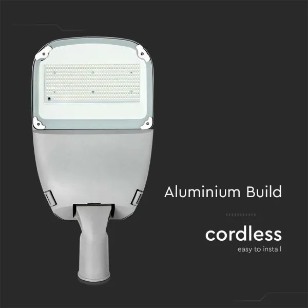 LED állítható fényerejű napelemes utcai lámpa LED/50W/6,4V 6000K IP65 + DO