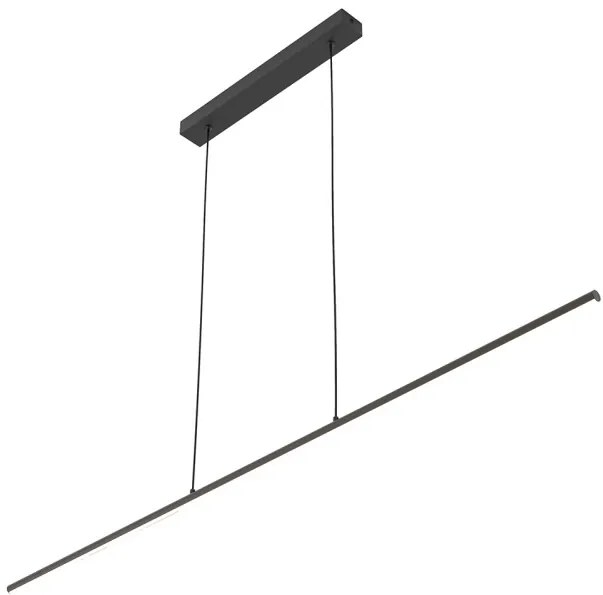 AZZARDO 6097 MARLENE Modern Led Függesztett Lámpa Fekete LED IP20
