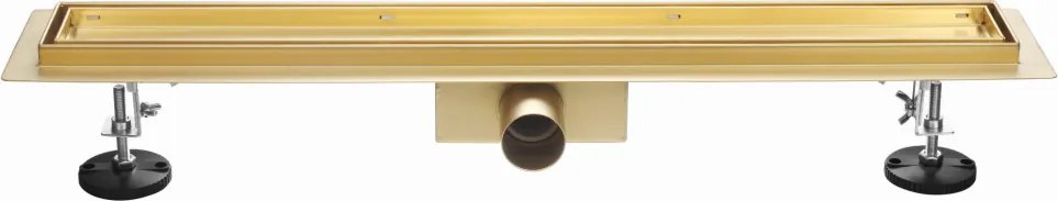 stellman zuhanylefolyó 70cm zuhanytálcához arany rozsdamentes acél