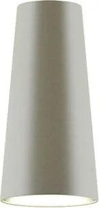 RENDL CONNY 15/30 asztali lámpaernyő Monaco galambszürke/ezüst PVC max. 23W
