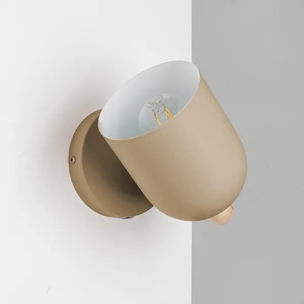 Brilagi - GALLION fali spotlámpa 1xE27/15W/230V bézs