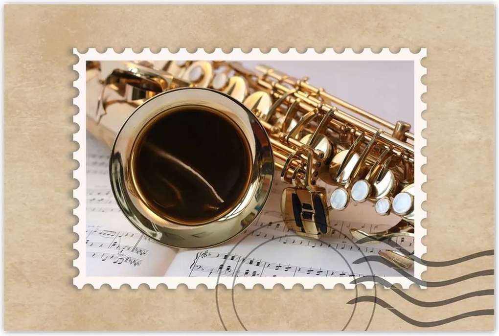 Poszterek 90x60 Arany hangszer