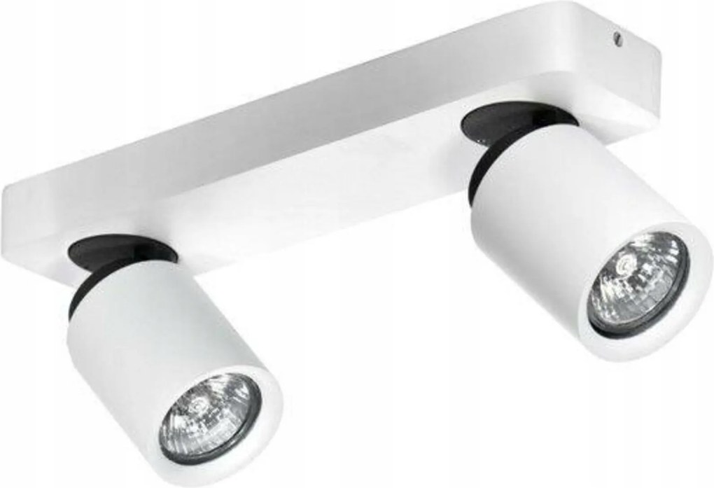 Mennyezeti és fali spotlámpa AZzardo Tomi 2 fehér/szürke AZ0663 GU10 2x