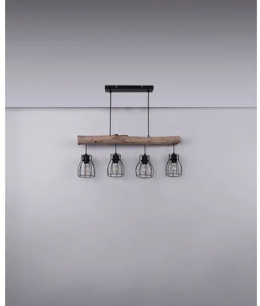 Globo 15326-4N - MINA 4 ágú függeszték E27/40W/230V