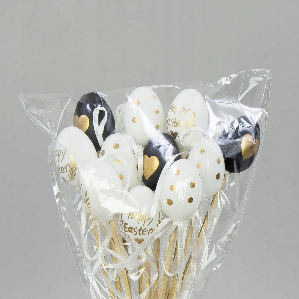12x Húsvéti tojás Homokkosár Tojás Húsvéti tojás Pik 26cm/4cm