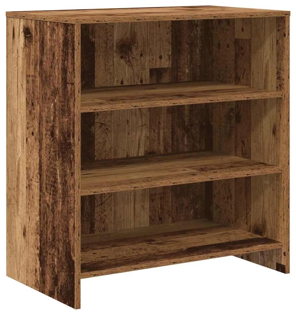 Oldalszekrények 3 pcs Régi fa 70 x 41 x 75 cm Faanyag