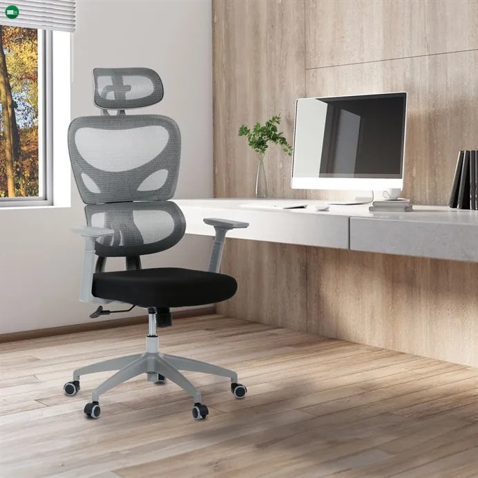 Forgószék szürke szövettel. KA-K2081 GREY