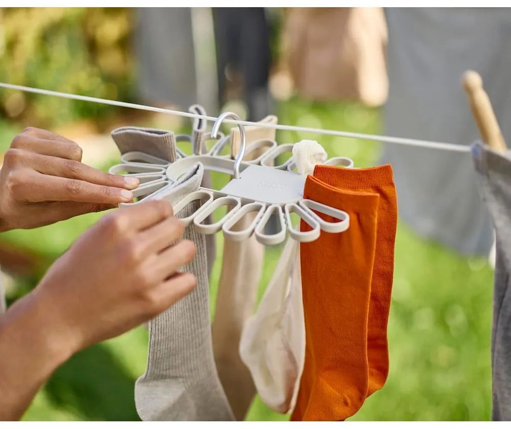 Bézs függő ruhaszárító Petal – Joseph Joseph