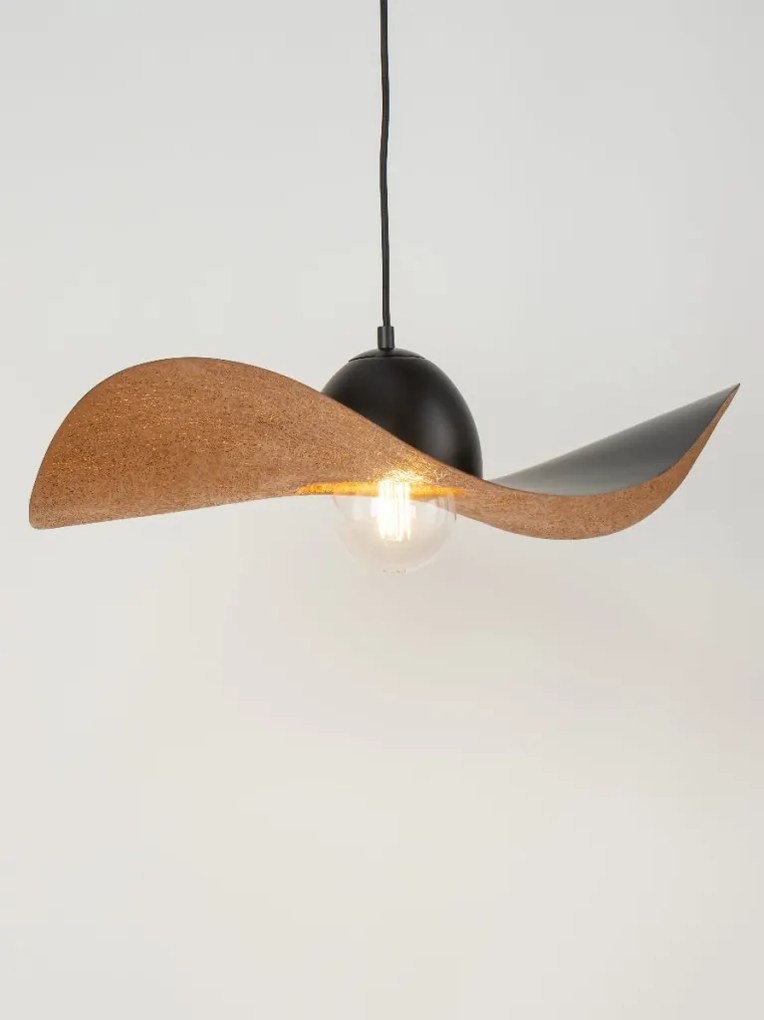 SIGMA LIGHTING 32346 KAPELLO Modern Függesztett Lámpa Fekete, Réz E27 IP20