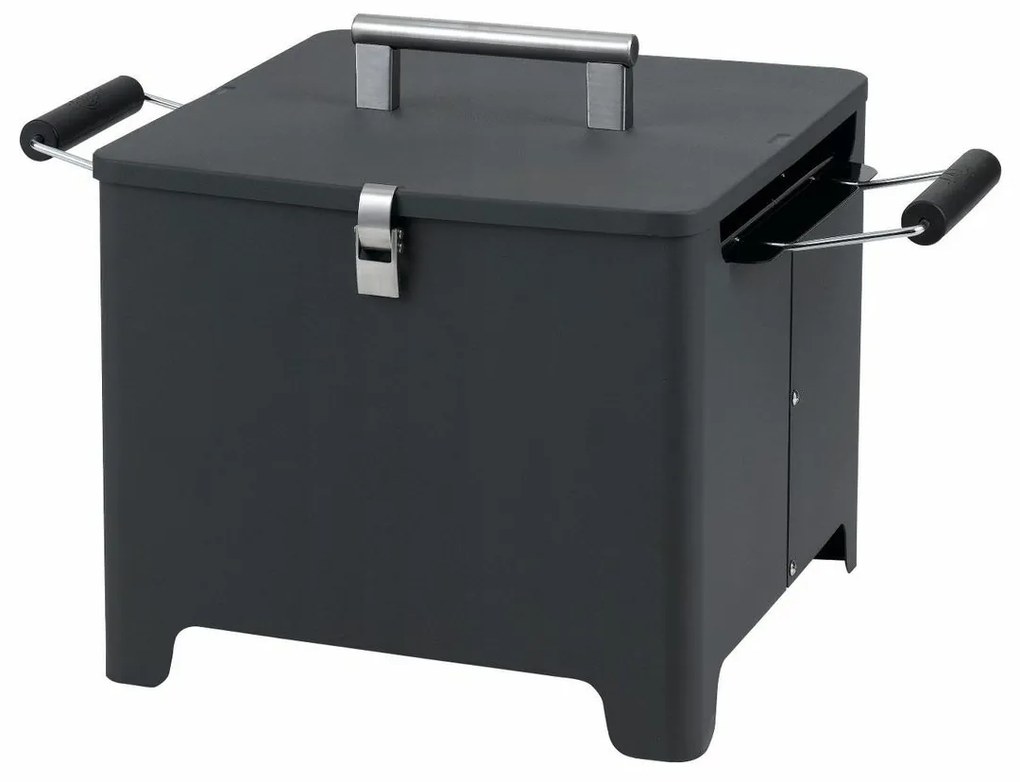 Tepro 1142 Grill Chill&amp;Grill kocka, antracit,54 x 36 x 35 cm