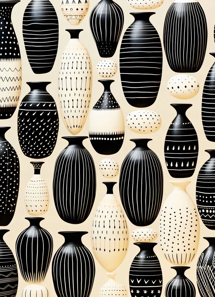 Poszter 40x55cm Monokróm Harmónia