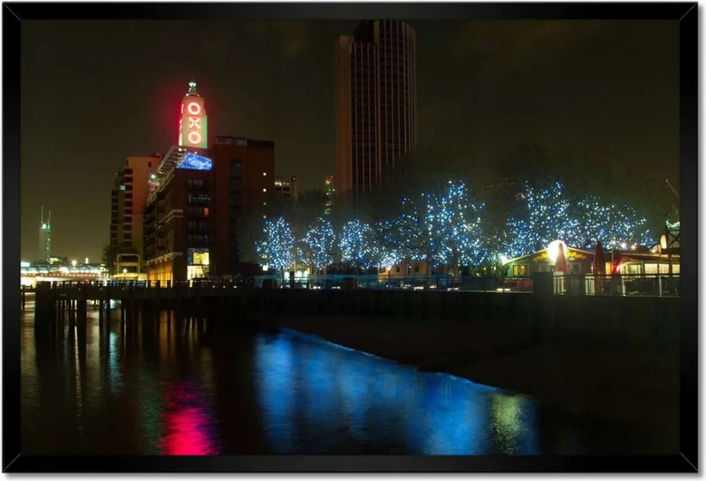 Poszterek keretben 60x40 Londoni látkép