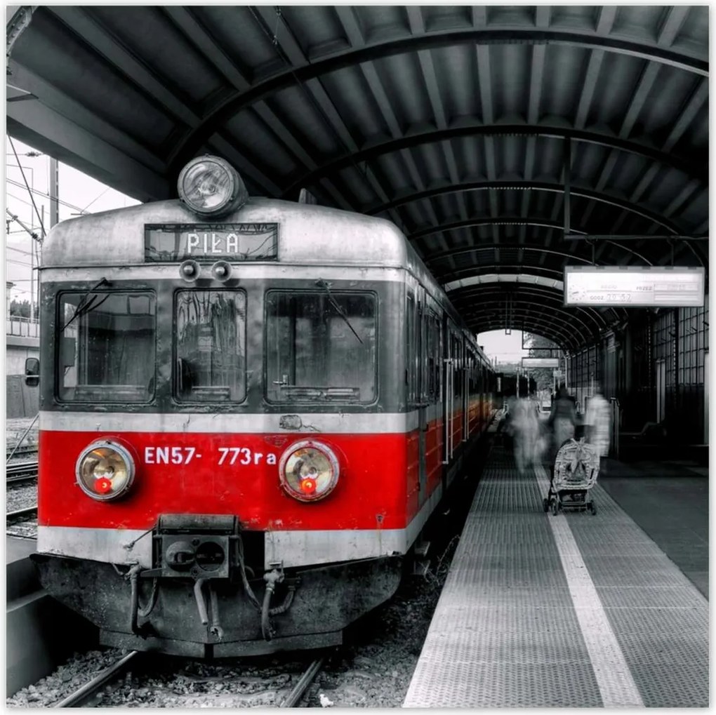 Poszterek 100x100 Fűrészvonat EB57-773ra