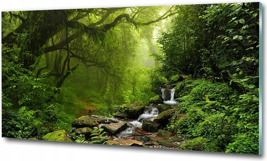 Fotó üvegkép Kék égbolt 125x50