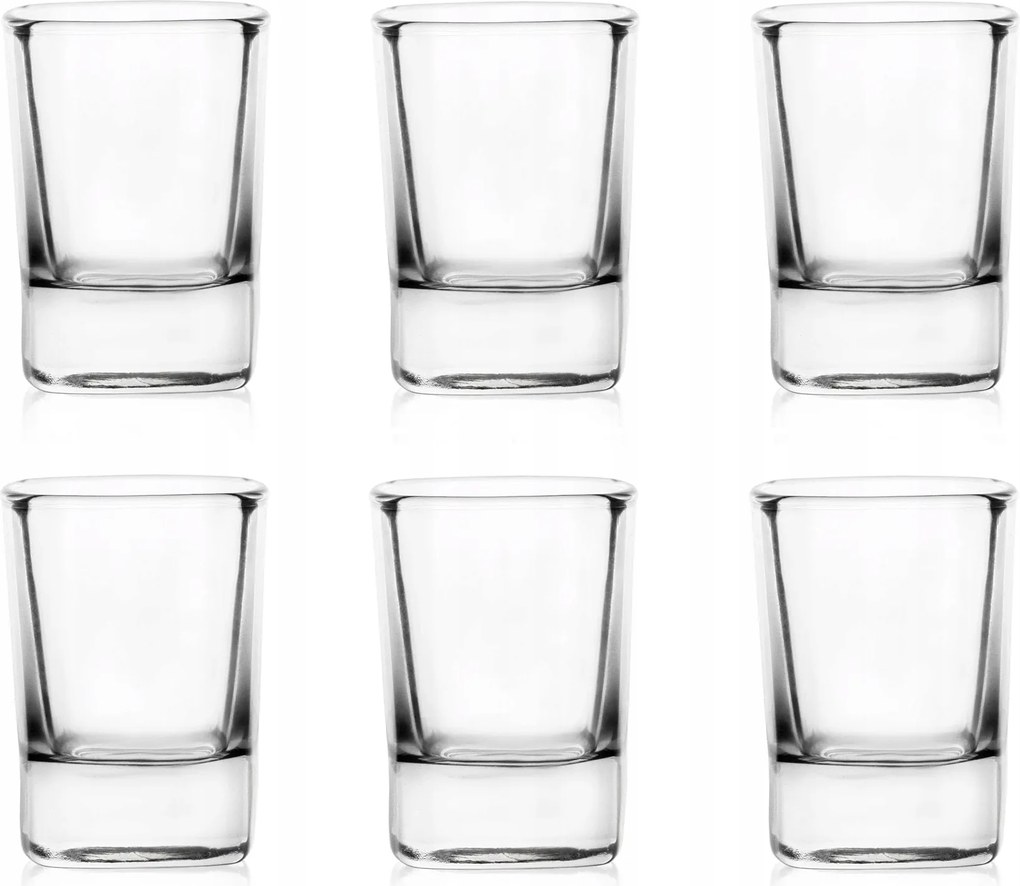 Elegáns Viva alkoholos poharas készlet 50 ml