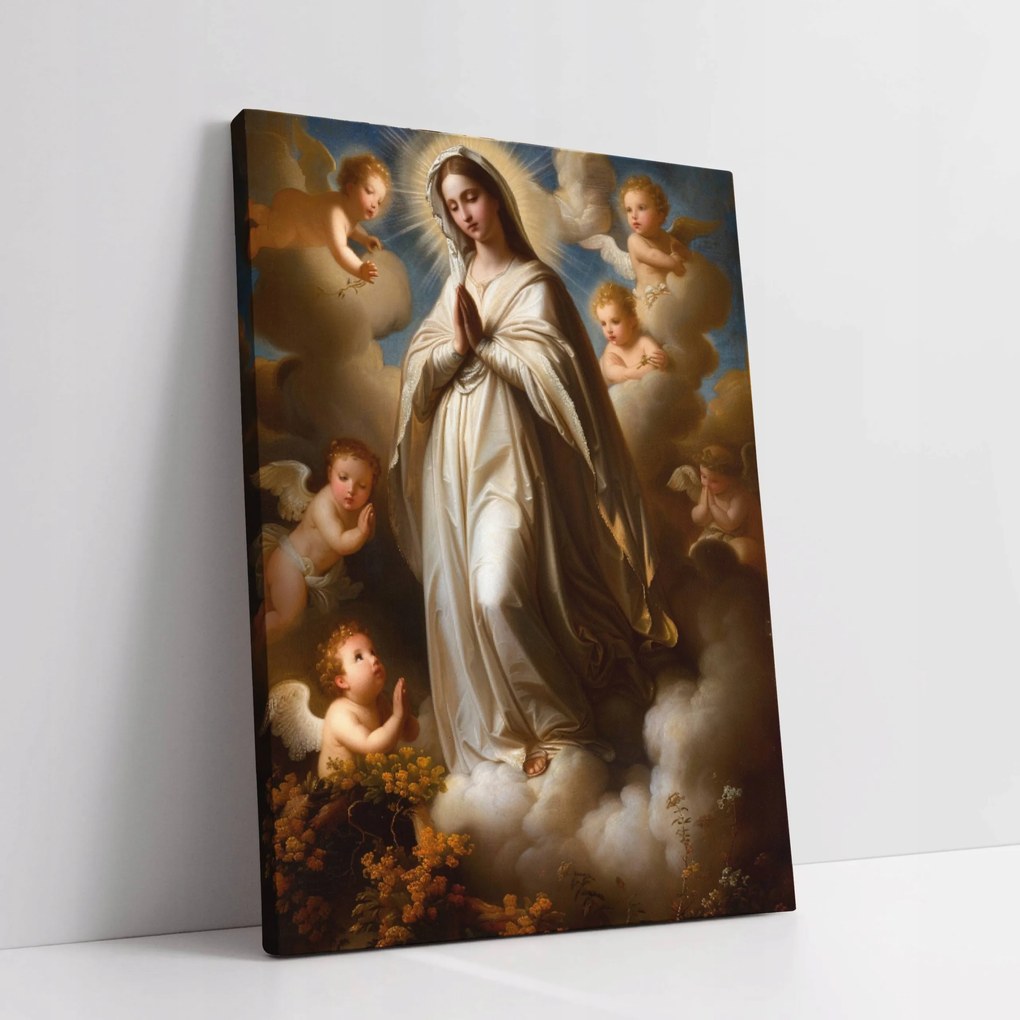 Vászonkép Szeplőtelen Szűz Mária otthon nappali szoba 60x80