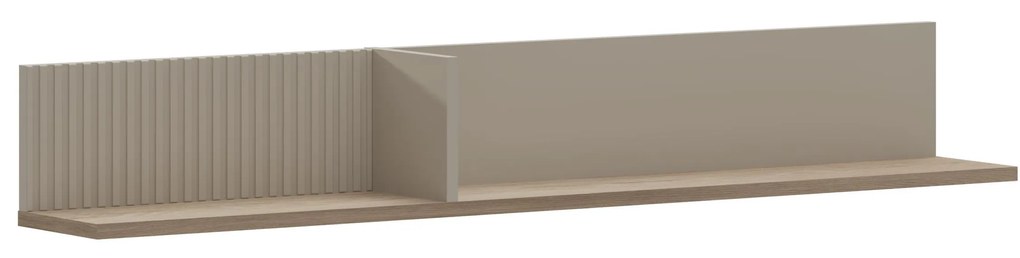 Fali polc Demandaron (taupe + silverjack tölgy) . 1116810