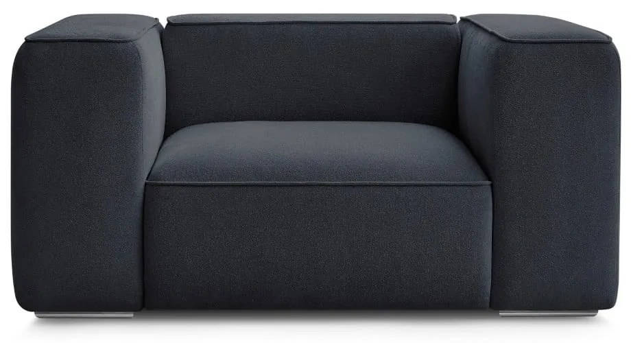 Sötétkék fotel Zephyr – Bobochic Paris