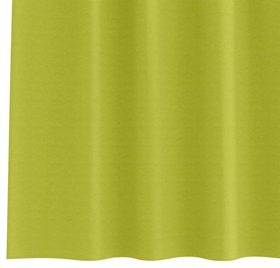 Függönyök függönyökkel 2 pcs Alma zöld 175x140cm Poliészter