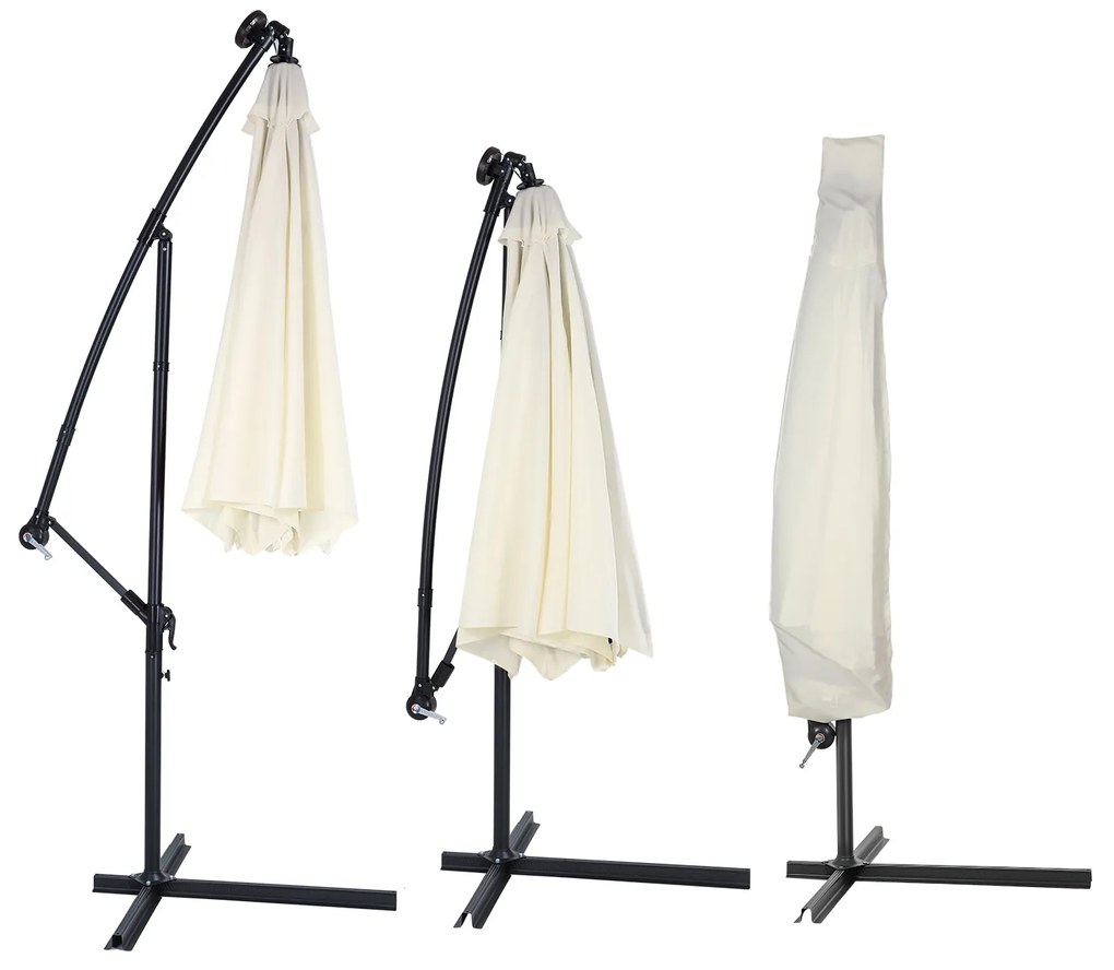 Kingsleeve® Napernyő védőhuzat 3,5 m - bézs