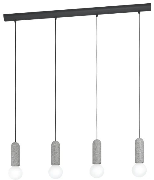 Eglo 39832 - Csillár zsinóron GIACONECCHIA 4xE27/40W/230V