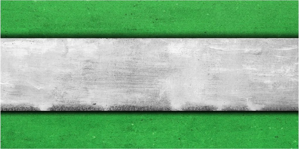 Védőpanel Zöld fal 140x70 cm Ragasztó