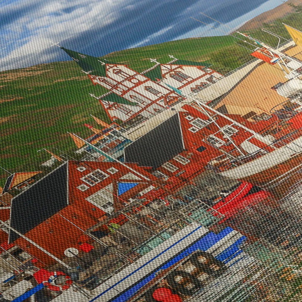 Kép - Húsavík (70x50 cm)