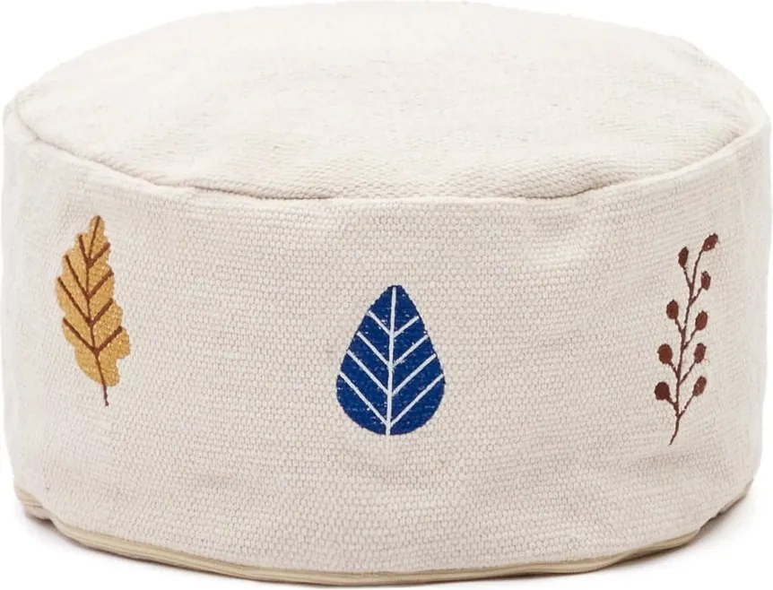 Krémszínű gyerek puff Yanil – Kave Home