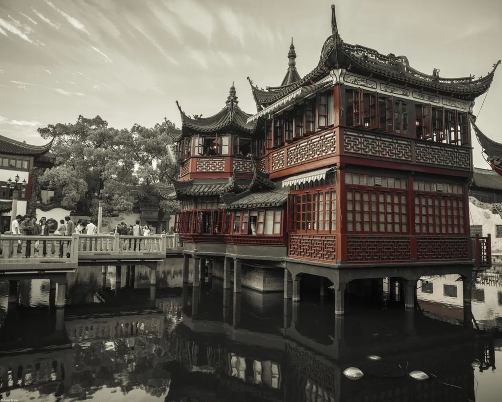 Poszter 50x40cm Yu Garden, Assaf Frank