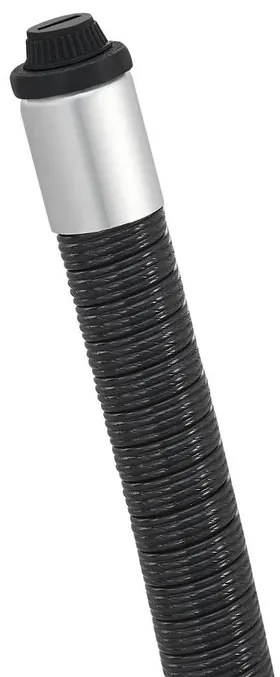 Juskys Yoro rattan kerek asztal Ø60 cm - fekete