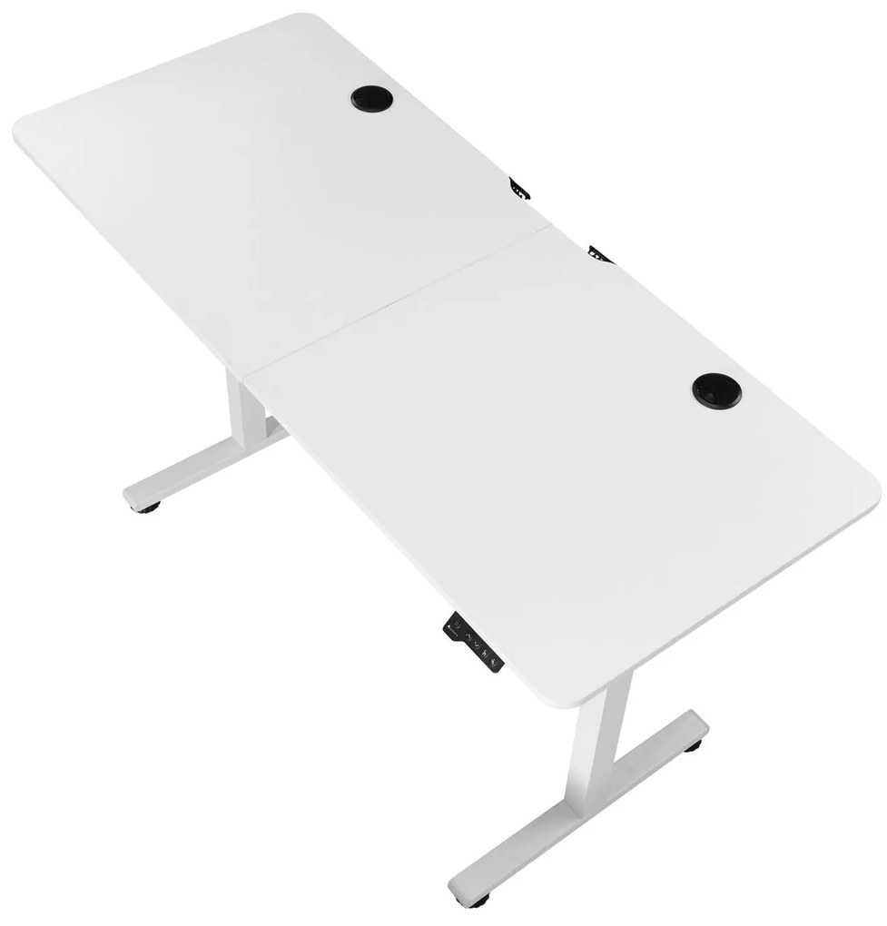 Juskys Irodai asztal 140x60cm - fehér
