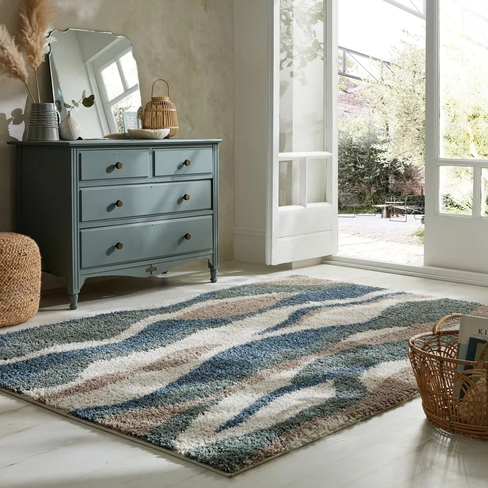 Zöld-kék szőnyeg 120x170 cm Stream – Flair Rugs