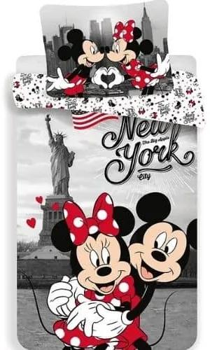 Ágynemű Mickey Minnie New York