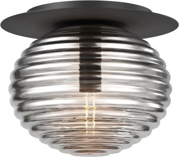 MAYTONI MOD268CL-01B REELS Modern Mennyezeti Lámpa Fekete, Füstös E27 IP20
